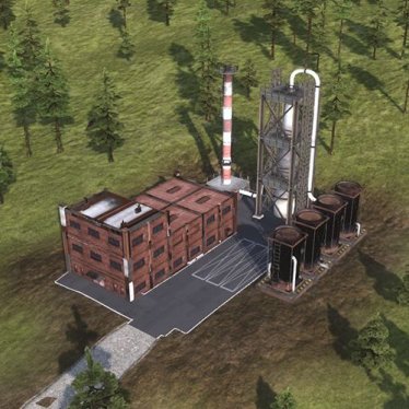 Мод "Small Refinery" для Workers & Resources: Soviet Republic