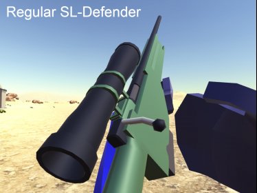 Мод «SL-Defender with desert coloration» для Ravenfield (Build 19) 0