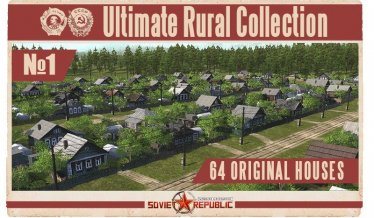 Мод "Деревня | Village" для Workers & Resources: Soviet Republic 1