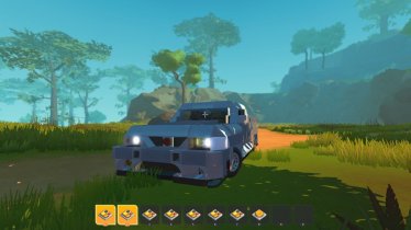 Мод "Nissan Skyline GTR R33" для Scrap Mechanic 2