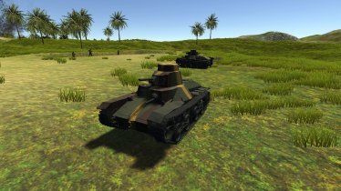 Мод «Type 95 Ha-Go» для Ravenfield (Build 21) 1