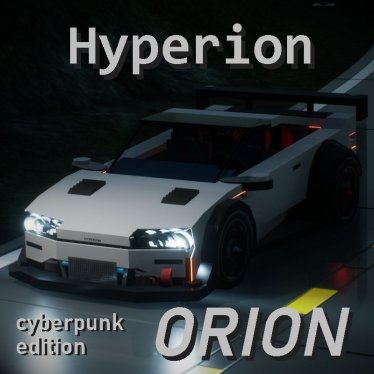 Мод "2022 Hyperion Orion - cyberpunk edition" для Brick Rigs