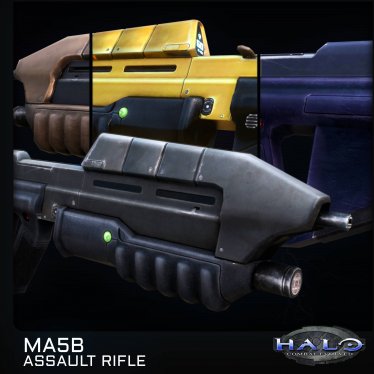 Мод «[Halo Project Reboot] MA5B Assault Rifle» для Ravenfield (Build 25)