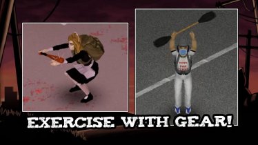 Мод "Exercise with Gear" для Project Zomboid 0