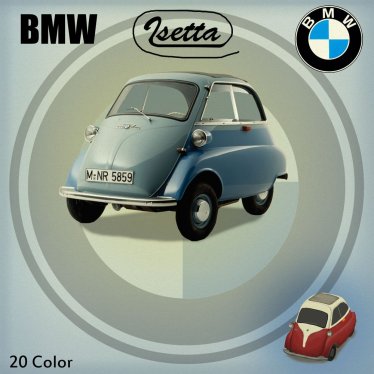 Мод "BMW Isetta" для Workers & Resources: Soviet Republic