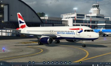 Мод «British Airways Airbus A320» для Transport Fever 2 1