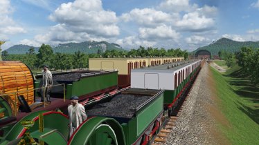 Мод «GWR 'Broad Gauge'» для Transport Fever 2 1