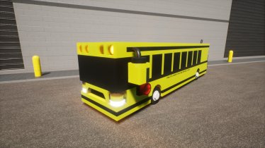 Мод "Tiny Tires School Bus" для Brick Rigs 1