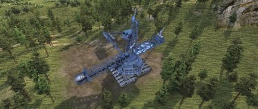 Мод "Bagger 288 Bucket wheel excavator (Building)" для Workers & Resources: Soviet Republic 2