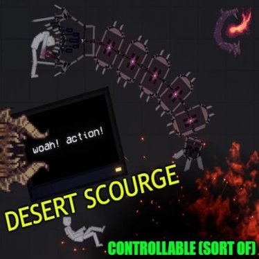 Мод "Controllable Desert Scourge (Terraria Calamity)" для People Playground