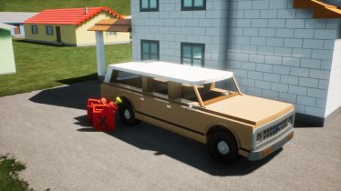 Мод "1971 Chevrolet C20 Suburban" для Brick Rigs 1