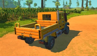 Мод "2019 Mercedes-Benz Unimog" для Scrap Mechanic 1