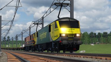 Мод «Class 90 Mega Reskin Pack» для Transport Fever 2 2