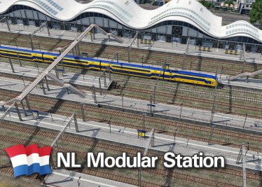 Мод «NL Modular Station» для Transport Fever 2