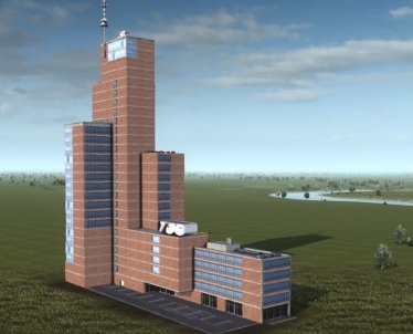 Мод "Red Broadcasting Tower" для Workers & Resources: Soviet Republic 1