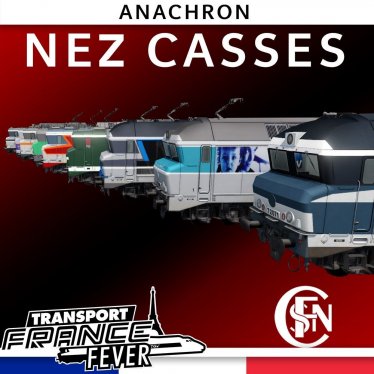 Мод «SNCF Nez cassés» для Transport Fever 2