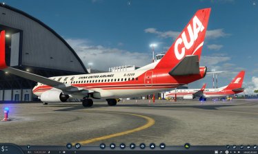 Мод «China United Airlines Boeing 737-700» для Transport Fever 2 2