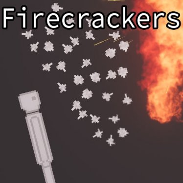 Мод «Firecrackers mod» для People Playground