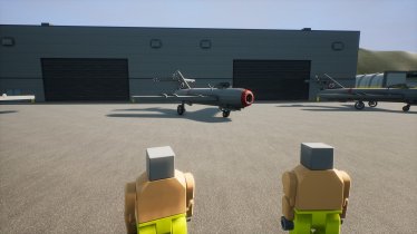 Мод "MiG-17" для Brick Rigs 1