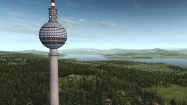 Мод "Berlin TV Tower" для Workers & Resources: Soviet Republic 1