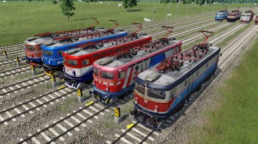 Мод «HŽ 1141 Locomotives» для Transport Fever 2 2