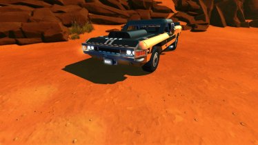 Мод "1970 Challenger T/A" для Scrap Mechanic 1