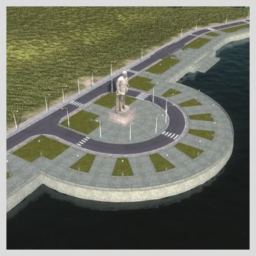Мод "Granite embankment" для Workers & Resources: Soviet Republic