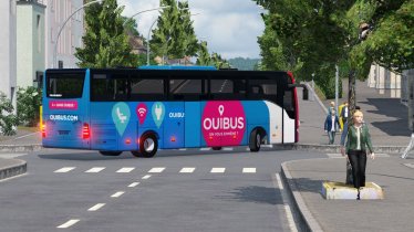 Мод «Mercedes-Benz Tourismo (MA BB 1400)» для Transport Fever 2 0