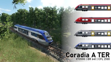 Мод «Alstom Coradia A TER» для Transport Fever 2