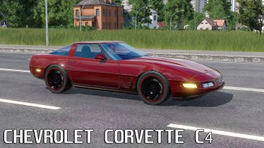 Мод «Chevrolet Corvette C4» для Transport Fever 2