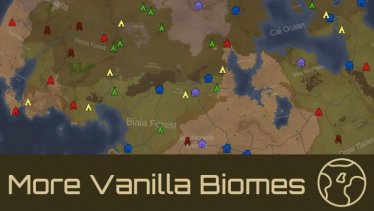 Мод «More Vanilla Biomes» для Rimworld (v1.0 - 1.1)