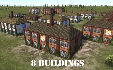 Мод "Rural Building Collective" для Workers & Resources: Soviet Republic 3