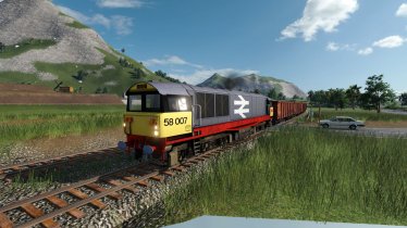 Мод «British Rail Class 58» для Transport Fever 2 0