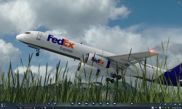 Мод «FedEx Boeing 757-200F» для Transport Fever 2 0