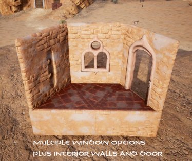 Мод "Sand and Stone 1.0.5" для Conan Exiles 2