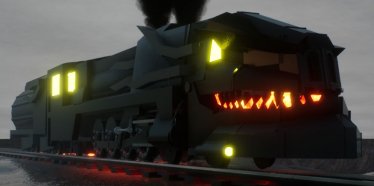 Мод "Terminal Railways Traxxius The Destroyer Nightmare class 666" для Brick Rigs 1