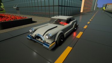 Мод "Classic Spy Car" для Brick Rigs 1