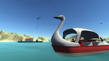 Мод «Swan Boat» для Ravenfield (Build 21) 1