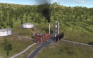 Мод "Small Refinery" для Workers & Resources: Soviet Republic 2