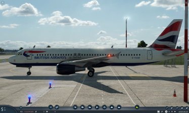 Мод «British Airways Airbus A320» для Transport Fever 2 2