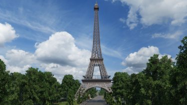 Мод «Eifel Tower» для Transport Fever 2 0