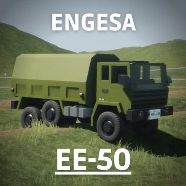 Мод "Engesa EE-50 6x6 Boomerang" для Brick Rigs