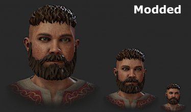 Мод "Better Face Textures" для Crusader Kings 3 1