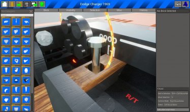 Мод "Dodge Charger 1969" для Brick Rigs 1