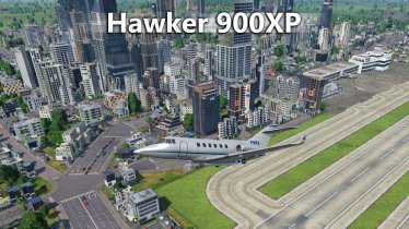 Мод «Hawker 900XP» для Transport Fever 2 0