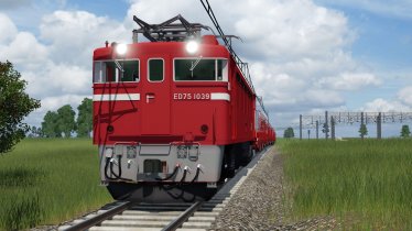 Мод «Japan National Railway ED75 AC» для Transport Fever 2 0