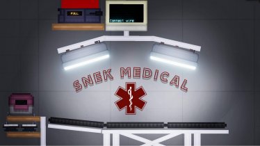 Мод "Snek Medical Trauma center" для People Playground