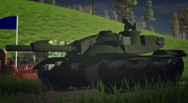 Мод «KpZ-70 Main battle tank» для Ravenfield (Build 24)