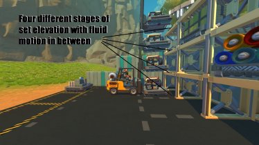 Мод "Warehouse Forklift" для Scrap Mechanic 3