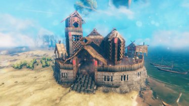 Мод "Kairos - Viking Mini-fortress (.vbuild)" для Valheim 3